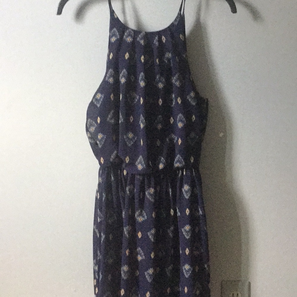 Navy blue dress
